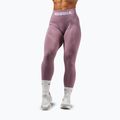 Leggings da allenamento donna NEBBIA Flow Seamless Hight Waist Push Up pink