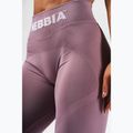 Leggings da allenamento donna NEBBIA Flow Seamless Hight Waist Push Up pink 6