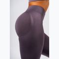 Leggings da allenamento donna NEBBIA Flow Seamless Maximum Push-Up dark grey 6