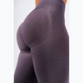 Leggings da allenamento donna NEBBIA Flow Seamless Maximum Push-Up dark grey 7