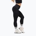 Leggings da allenamento donna NEBBIA Flow Seamless Push Up Black 4