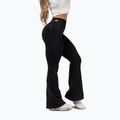 Leggings da allenamento donna NEBBIA Flow Seamless High Waist Sculpting Flared Black 4