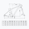 Kellys Spider 90 29" mountain bike grigio/verde 8