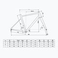 Bicicletta da ghiaia Kellys Soot X50 grigio grafite 2