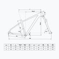 Mountain bike Kellys Spider X50 27,5" grigio grafite 2