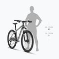 Mountain bike Kellys Spider X50 27,5" grigio grafite 3