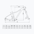 Kellys Vanity X50 29" mountain bike da donna oro rosa 2