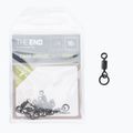 Delphin The End Ring Carp Swivel 10 pezzi nero 101001581