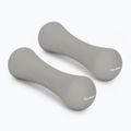 Manubri GymBeam Neoprene Dumbbells 2 x 1 kg light grey