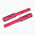 Cinghie per sollevamento pesi GymBeam X-Grip pink