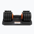 Manubrio regolabile GymBeam Dumbbell Adjustable 20 kg black