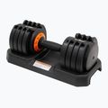 Manubrio regolabile GymBeam Dumbbell Adjustable 20 kg black 4