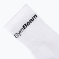 Calzini da uomo GymBeam 32620 3/4 3 paia white 3