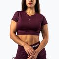 Top da allenamento donna  NEBBIA Strong Beauty dark red