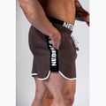 Pantaloncini da allenamento uomo NEBBIA Hero brown 3