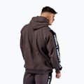 Felpa da uomo NEBBIA Hero Hoodie brown 4