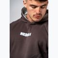 Felpa da uomo NEBBIA Hero Hoodie brown 5