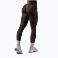 Leggings da allenamento donna NEBBIA Power marrone scuro 3
