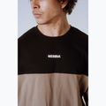 Maglia training da uomo NEBBIA Power Oversize light brown ash 5