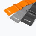 Set di bande elastiche GymBeam Resistance Band 3 pezzi black/grey/orange 2