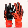Guanti da portiere Reusch Attrakt Freegel Gold Finger Support rosso brillante/blu futuro/nero 9
