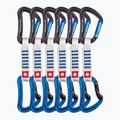 Ocun Raven QD Zoom PA 12 cm arrampicata esprime 6 pezzi blu.