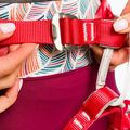 Imbracatura da arrampicata Ocun Twist rosso 10