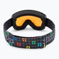 Maschera da sci per bambini Blizzard 963 DAO black/amber/silver mirror 4