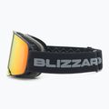 Occhiali da sci Blizzard 912 MDAVPO nero opaco/fumo/argento a specchio 5