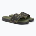 Infradito Coqui Speedy verde militare da uomo, per rilassarsi 4