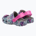 Infradito per bambini Coqui Little Frog mid.grey/fuchsia love/amuleto 10