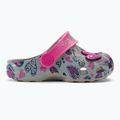 Infradito per bambini Coqui Little Frog mid.grey/fuchsia love/amuleto 3