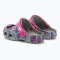 Infradito per bambini Coqui Little Frog mid.grey/fuchsia love/amuleto 4