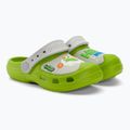 Infradito per bambini Coqui maxi party verde/khaki grey hero 5