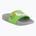 Infradito per bambini Coqui Ruki mid. grey/apple green hero 7