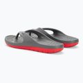 Infradito da uomo Coqui Zucco grigio scuro/rosso 3