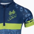 SILVINI Scrivia maglia ciclismo bambino blu 3119-CD1434/3042/110-131 3