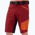 Pantaloncini da ciclismo SILVINI Rango Pro merlot/arancione da uomo