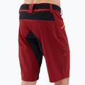 Pantaloncini da ciclismo SILVINI Rango Pro merlot/arancione da uomo 3