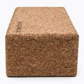 JadeYoga Cork Block Piccolo cubo yoga CYBS marrone chiaro 2