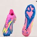 Scarpe da calcio da uomo PUMA Ultra Ultimate Energy FG/AG rosa luminoso/ultra blu/giallo allerta 20