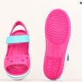 Crocs Crockband Bambini Sandali rosa confetto/piscina 12