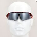 Occhiali da sole Tifosi Alliant nero rosso/fumo/ac rosso/chiaro 7