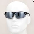 Occhiali da sole Tifosi Crit Fototec nero opaco/fumo/ac rosso/chiaro 9
