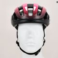 Casco da bici POC Omne Lite rosa fluorescente/nero uranio 9