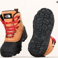 The North Face Chilkat V Lace Wp, stivali da neve per bambini in burro di mandorle/nero 18