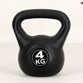 Kettlebell 4kg Pure2Improve nero P2I202080 3