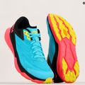 Scarpe da corsa da uomo HOKA Zinal blu scuba/nero 13