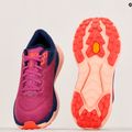 Scarpe da corsa da donna HOKA Zinal festival fucsia/blu scuro 13