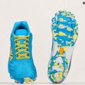 Scarpe da corsa da uomo HOKA Evo Jawz cyan/citrus 13